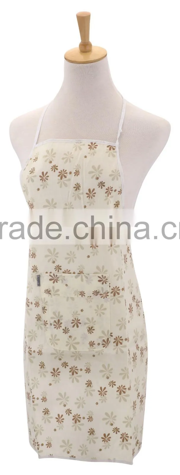2016 Hot Selling manufacturer custom cotton apron kitchen apron