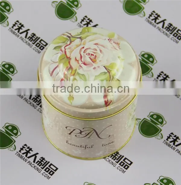 Decorative Metal Candle Tins