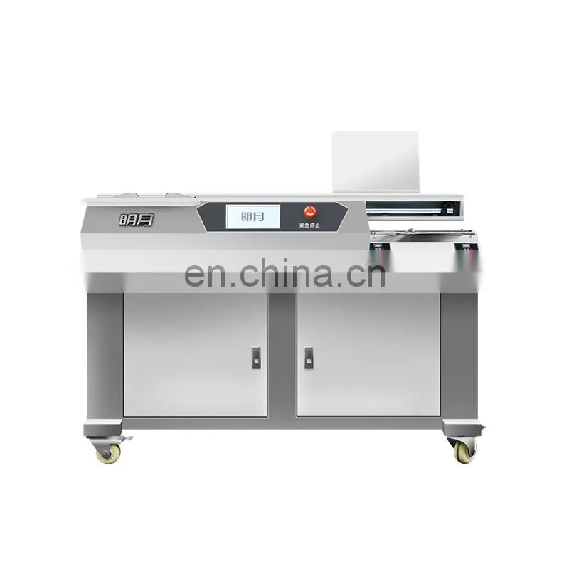 Best Price Office Fully Automatic Hot Glue Binding Machine With Independent Side Glue
