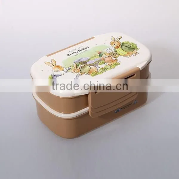 New Design Microwave Food Container Foldable Lunch Box