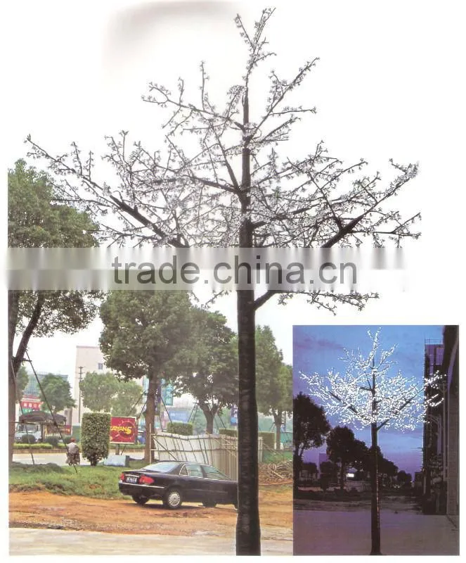 3240 led H: 3m cool white led lighted tree for decor