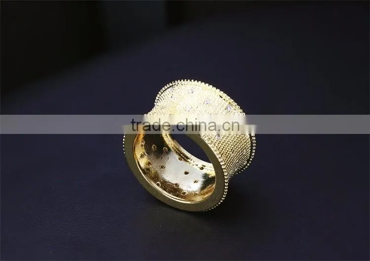 New Designer Ring Pave Setting Cubic Zirconia Statement Grand Party Best Ring