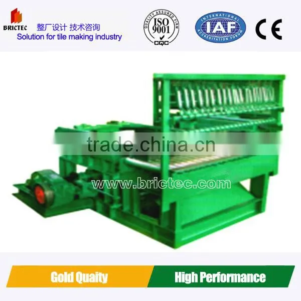 German technology clay tile making vacuum extruder machine
