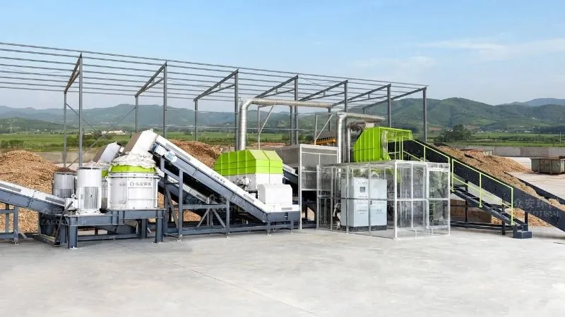 Biomass Shredder