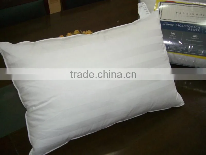 Down and feather pillows, Goose down pillow, Goose feather pillow