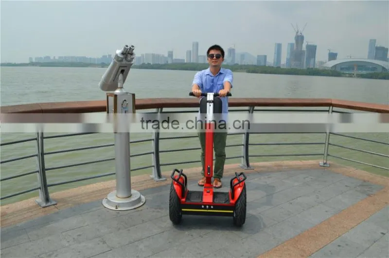 Green power high-class Cross-country vehicle 2 wheel self-balancing electric scooter foldable