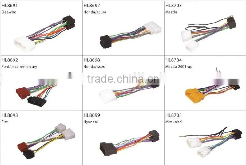 customized auto wire harness&cable assembly