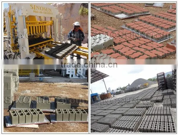 single layer paving brick making machine for sale