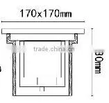 LED 16w 9w 4w square Underground Lights fixture led IP68