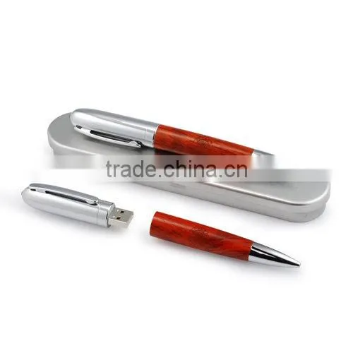 Engrave wooden pen usb sticks 16gb