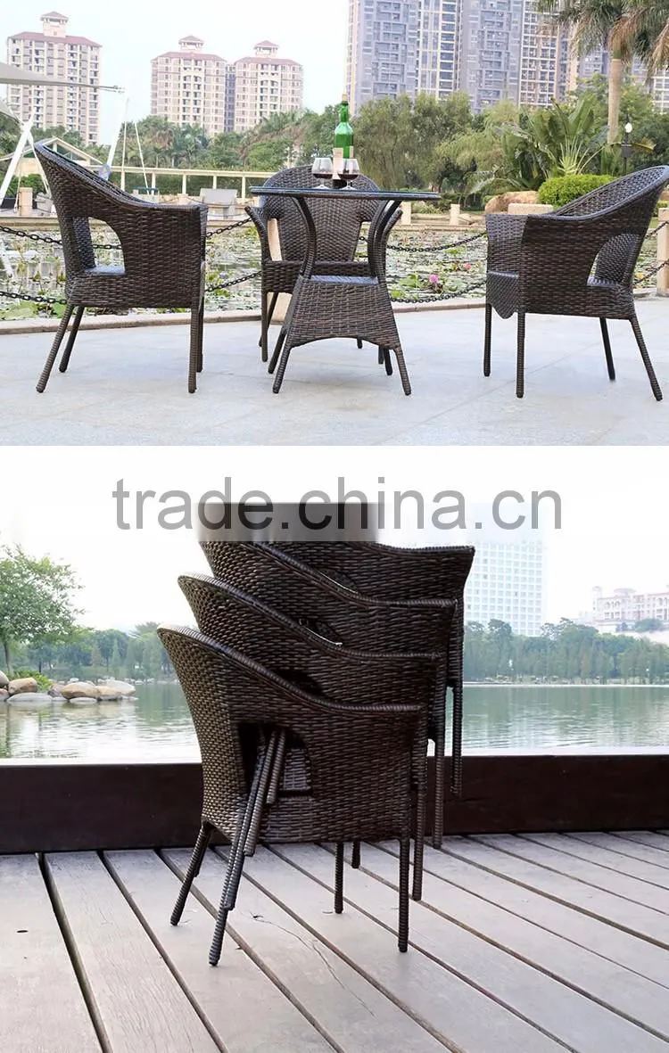 Garden Vietnam Wicker Rattan Furniture Outdoor Rattan Set Wicker Plastic Rattan Furniture