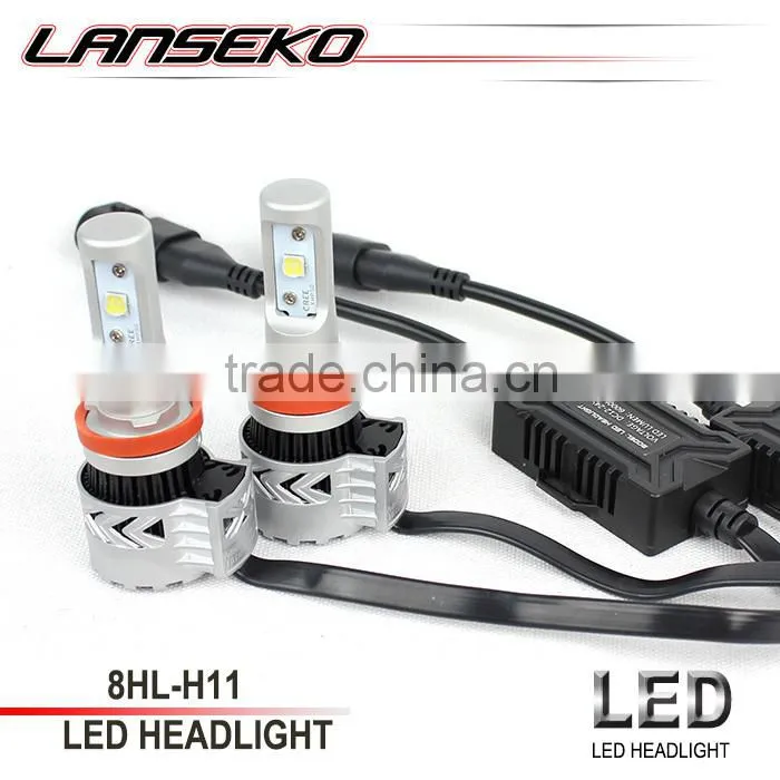 High lumen car led headlight kit led fog light H8 H9 H11 high quality led headlamp
