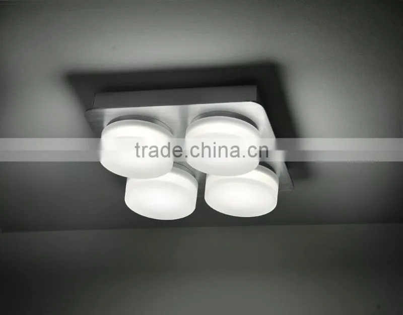 Multifunctional design led lighting red ceiling lamp