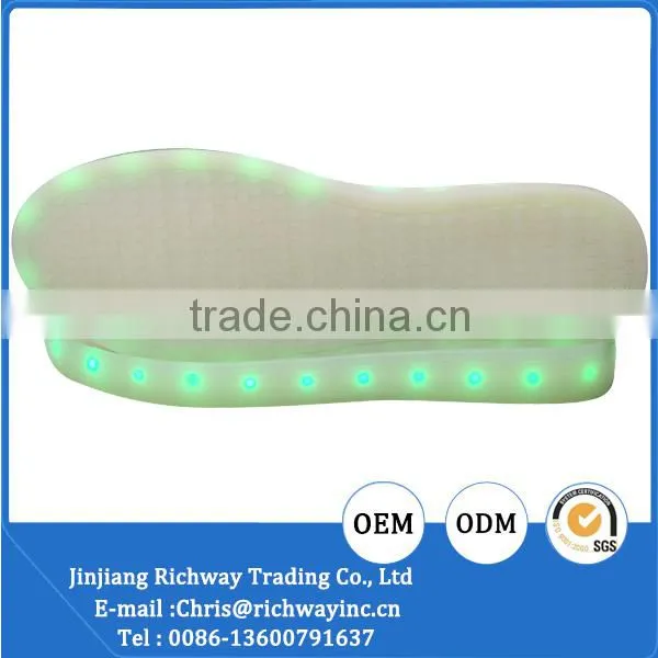 led shoes outsole shoe sole light jinjiang factory