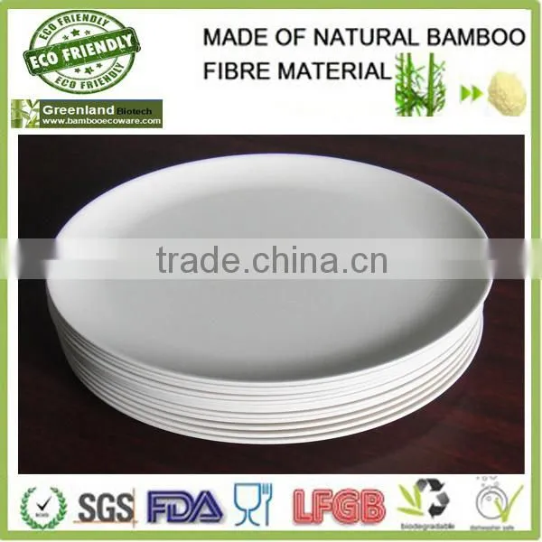 fresh and natural appearance bamboo fiber plates and dishes,bamboo dinner set