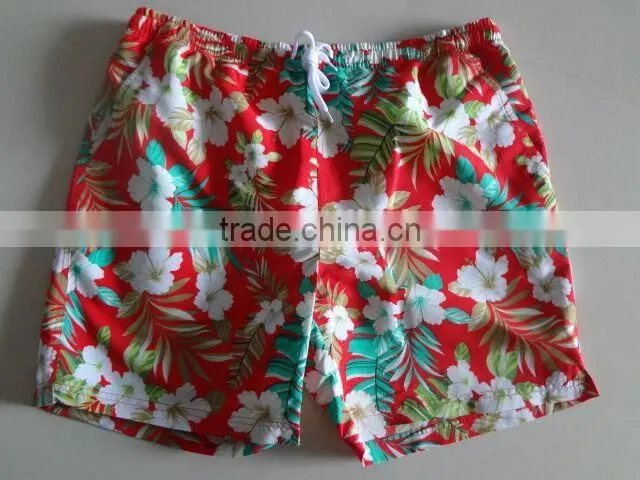 Wholesale Mens Printed Summer Swimming Beach Shorts