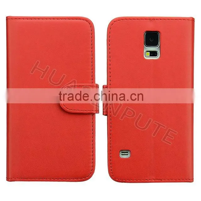 Duarable Leather Case for Samsung S5,PU Cases for Galaxy S5/