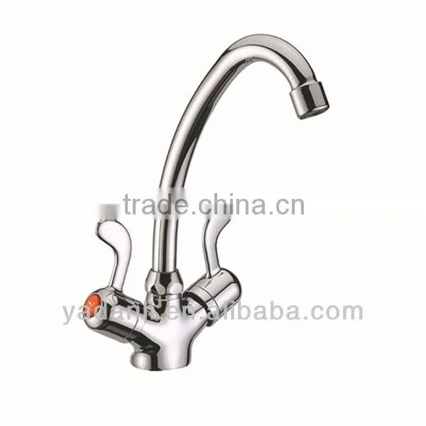 single post two handle kitchen faucet 1022