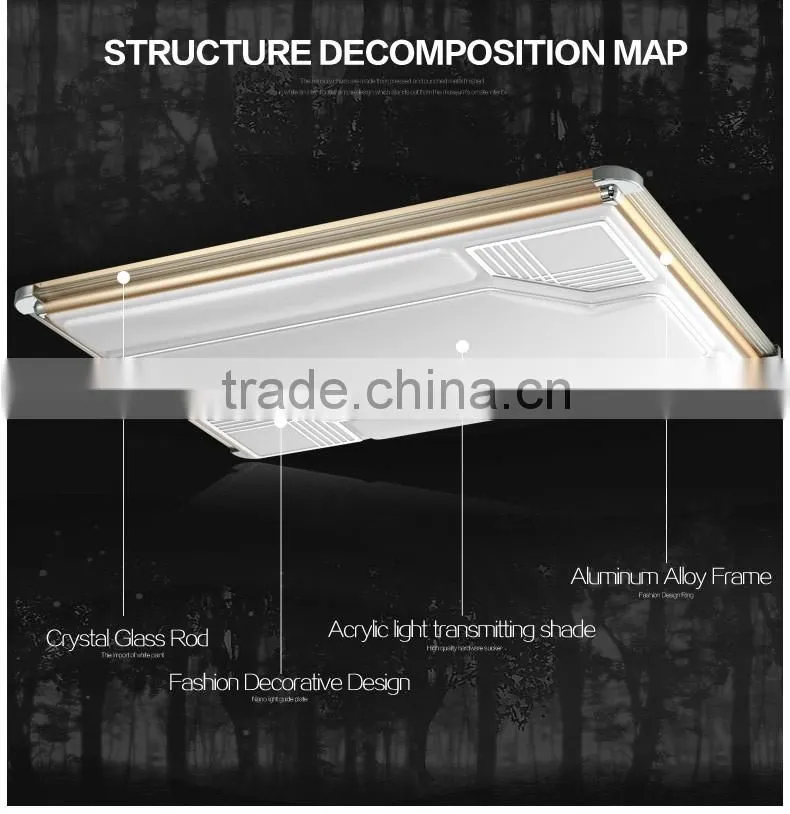 2016 hot sales light led lighting ceiling