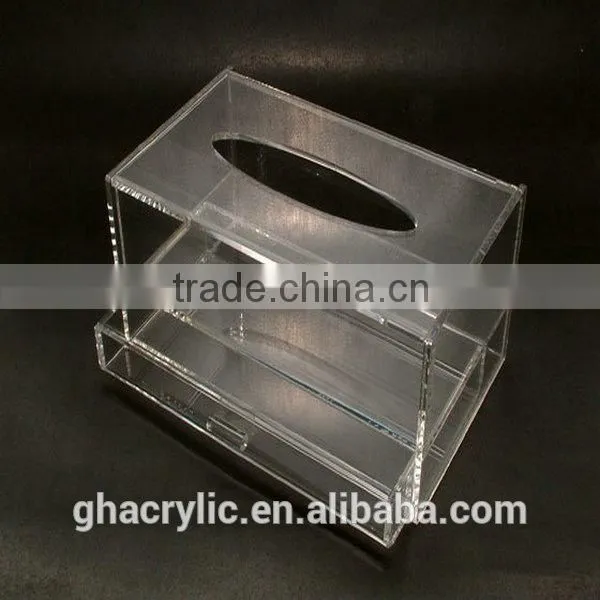 modern fashion style tissue box cover ,customized acrylic tissue box cover