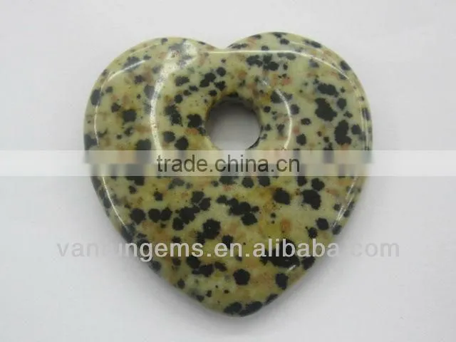 Wholesale 35*6mm Green Aventurine heart shape pendant
