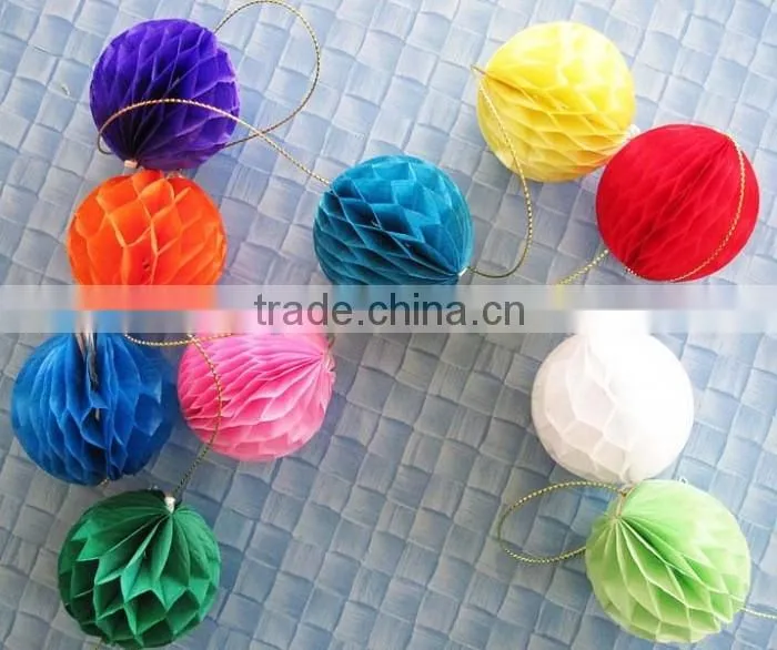 Paper Ball Party Garland