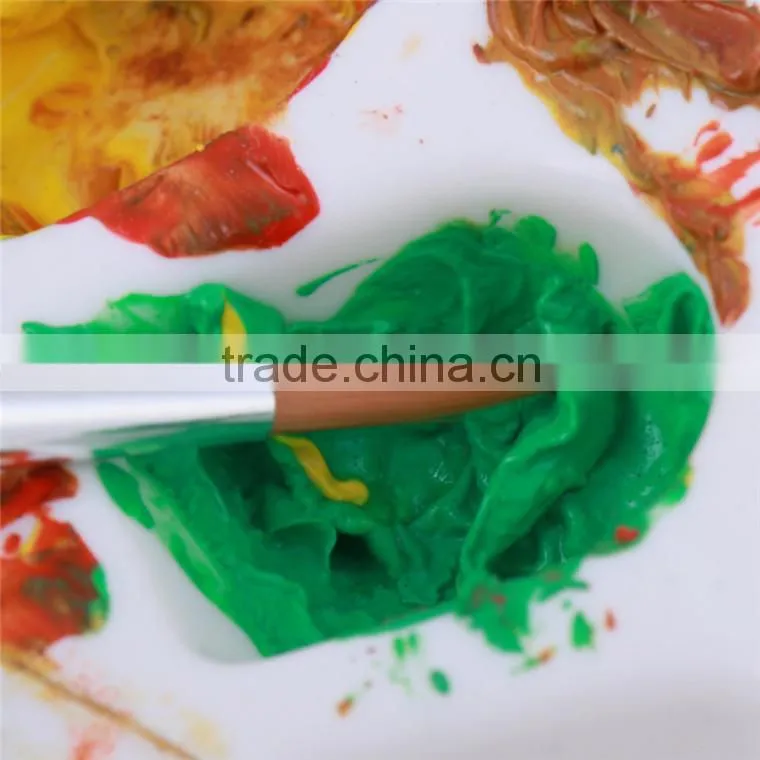 Wholesale China 3Pcs Fine Nylon Hair Wooden Handle Art Paint Brush Manufactures