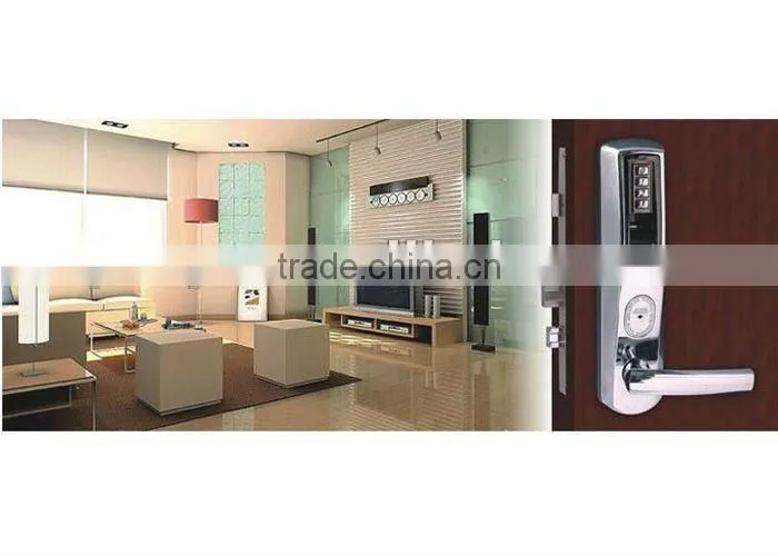 Fingerprint(password,mechanical key,fingerprint) Security door lock PY-8908