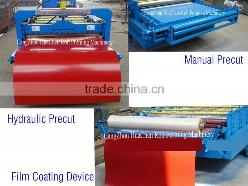 CNC Corrugated Profile Zinc Roofing Roll Forming Machine China Supplier