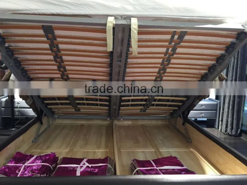 latest design upholstered king size queen bed for bed room furniture