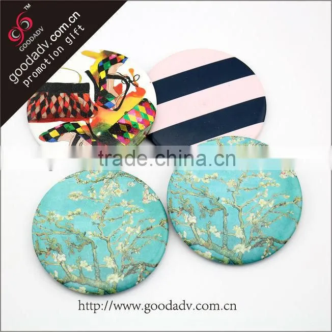 Exquisite floral print cosmetic mirrors Factory Professional Produce Makeup Mirror