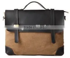 hot sale men's canvas conference bag laptop bag