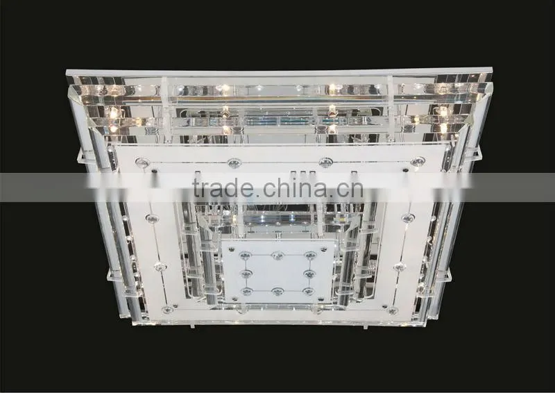 New modern crystal and glass led low valtage ceiling lamp for hotel MX5214L