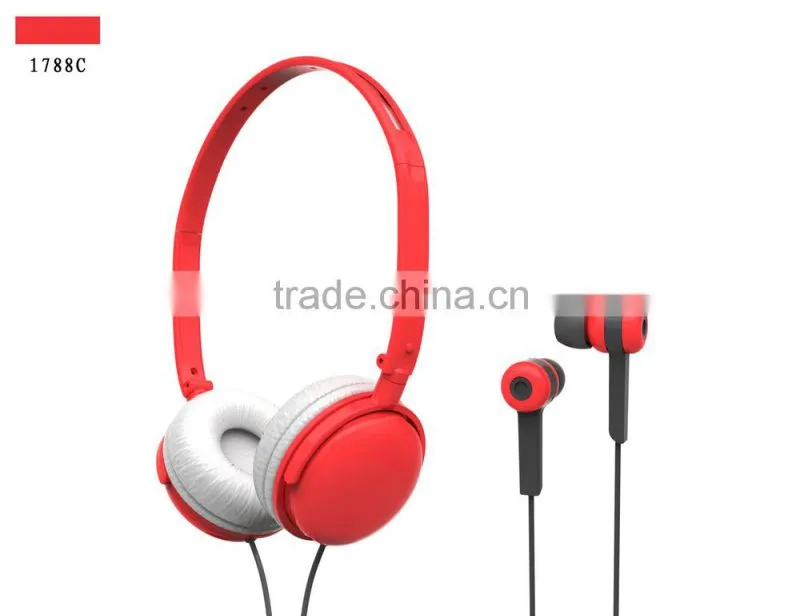 Light Weight Rotatable DJ Headphones with 3.5mm Connectors