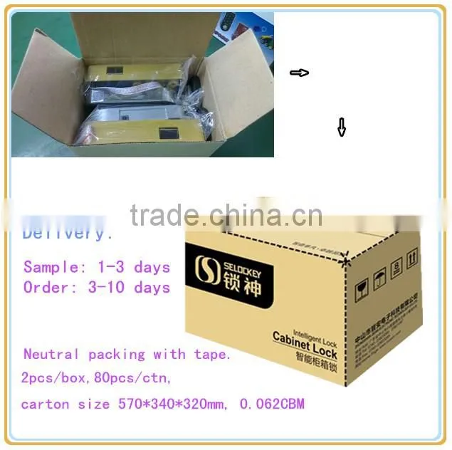 Protected electroinc lock for sauna and cabinet(TM10B)