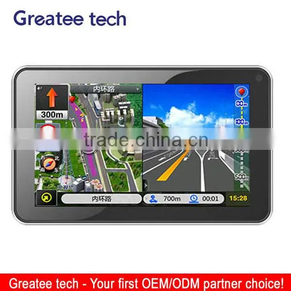 7 inch dual camera dvr android gps navigation