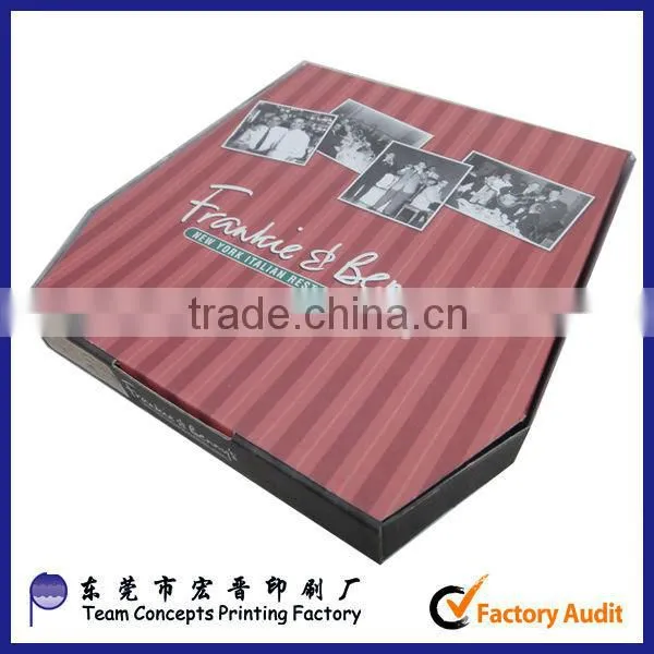 paper white design pizza box cartons