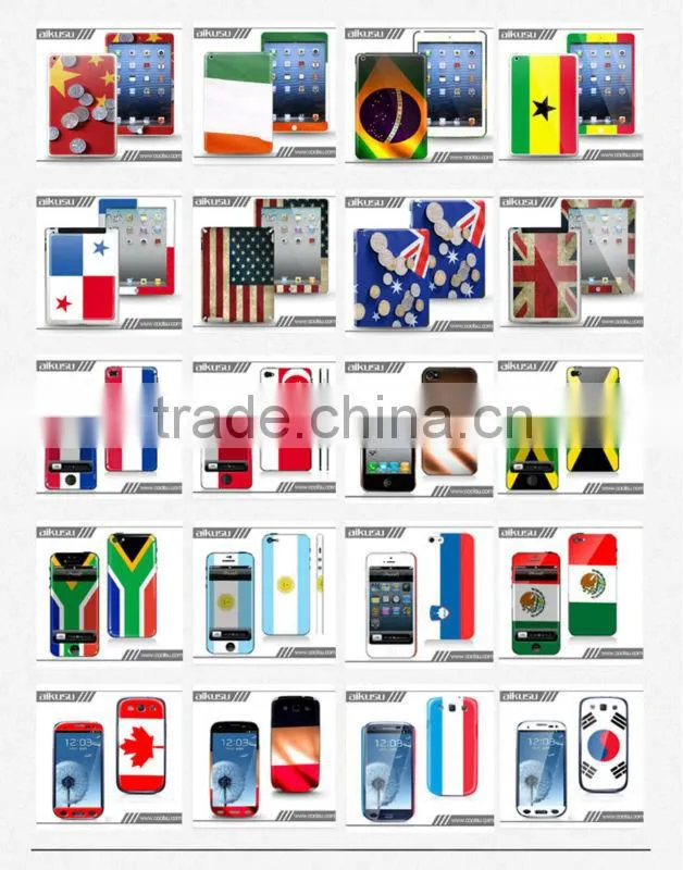 FLAG design carbon fiber vinyl sticker