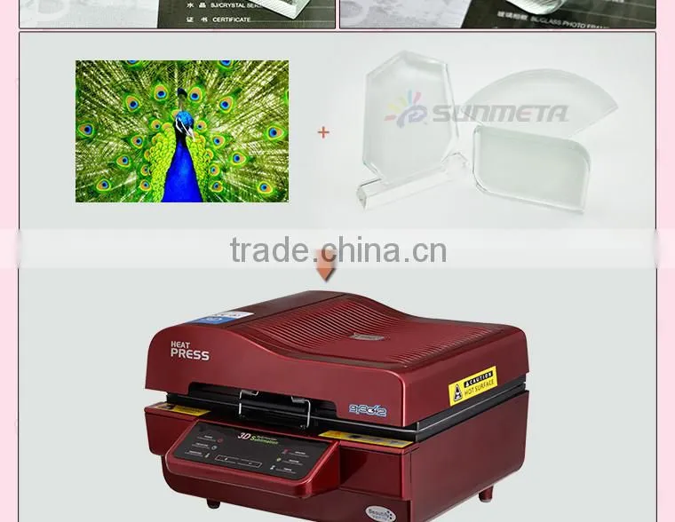 Sunmeta factory Photo crystal UV crystal sublimation crystal sublimation photo crystal BSJ-08