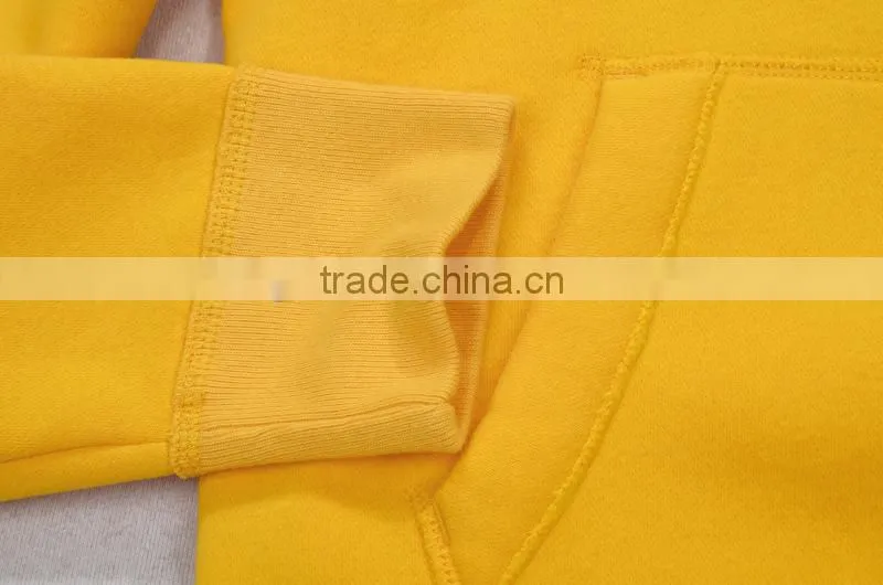 Long-sleeved velvet hooded hedging letters printing for cotton hoodie