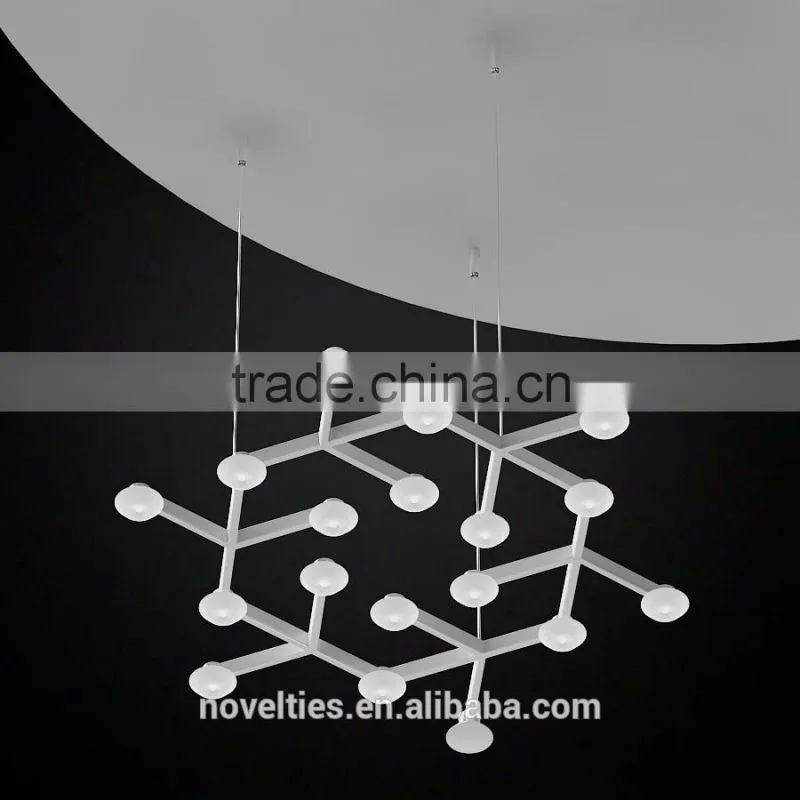 Brilliant led net line led ceiling lamp for interior lighting decoration