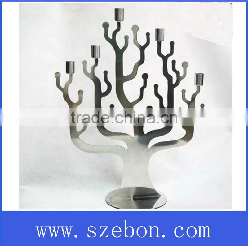 High quality stainless steel candle holder for night useful