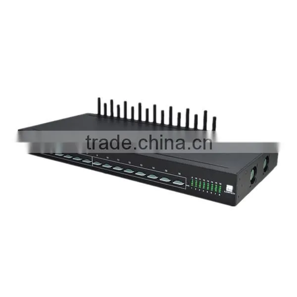 Ejointech voip 32 gsm sms sending device with 128 sim cards sms modem ACOM632-128