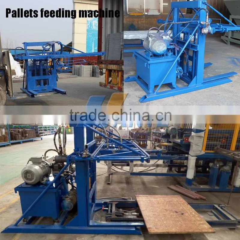 WANTE MACHINERY QT10-15 HYDRAULIC brick machine for FIA Algeria exhibition