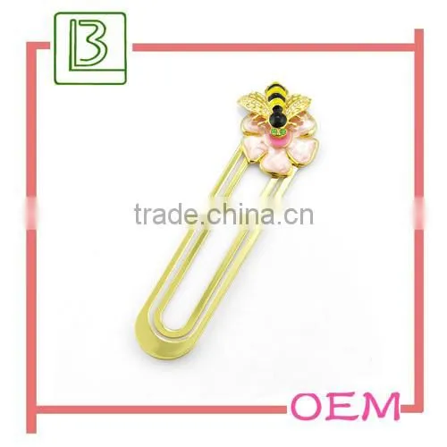 butterfly metal bookmarks for promotional gift