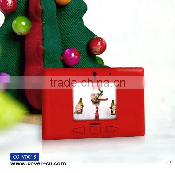 Newest Video message recorder memo player with 300,000 pixels camera for Christmas Gift