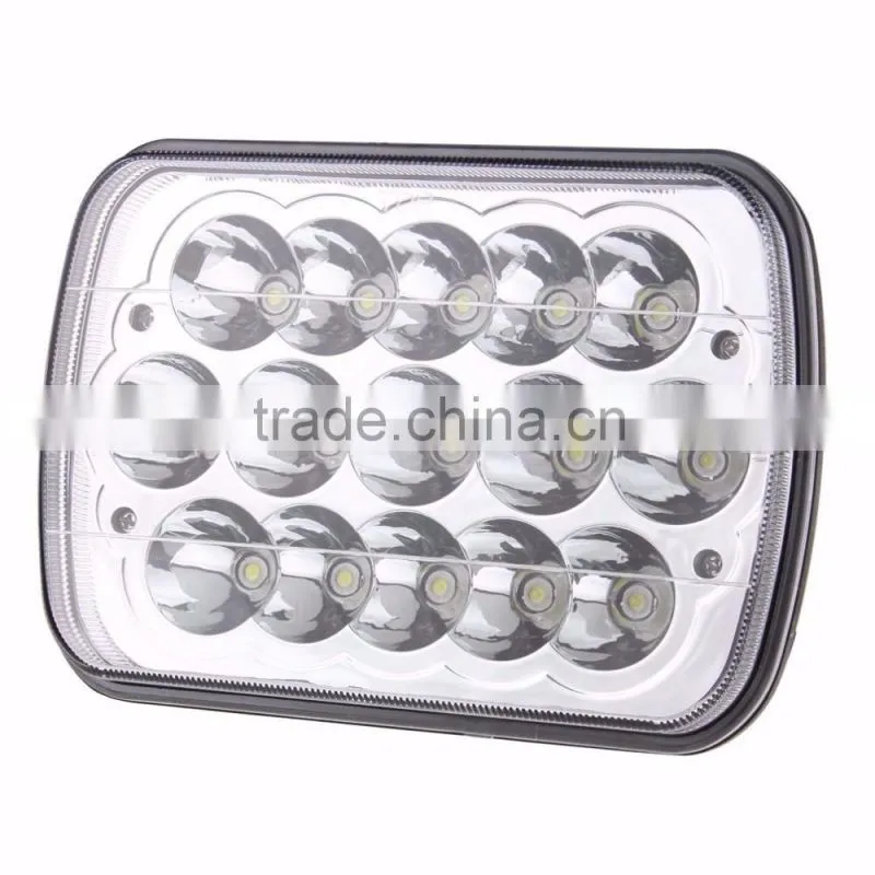 LED 5" x 7" LED Headlight Rectangular Headlamp High/Low beam for car off road vehicles trucks agricultural mining equipment