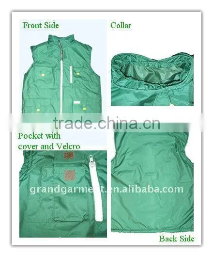 Girls Sleeveless Winter Vest
