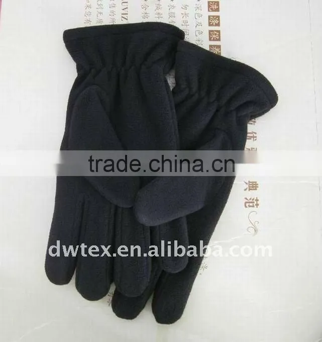 Winter polar fleece sport gloves for man