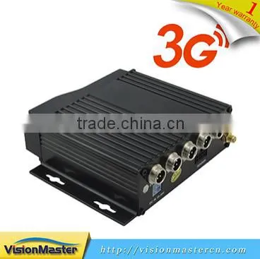 4 channel car mobile dvr 4g/3g andriod apple support